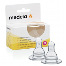 Medela smokk M, 3-6 mnd, 2pk